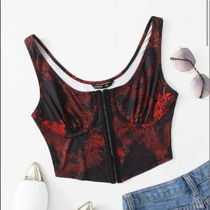 Crop top from Shein, size 3X.